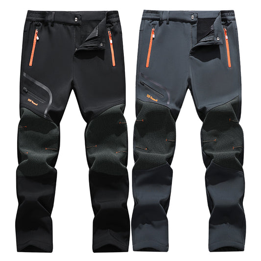 2/4 pcs Men's Outdoor Hiking Cargo Pants - Lightweight Ripstop Tactical Trousers, Multi-Pocket