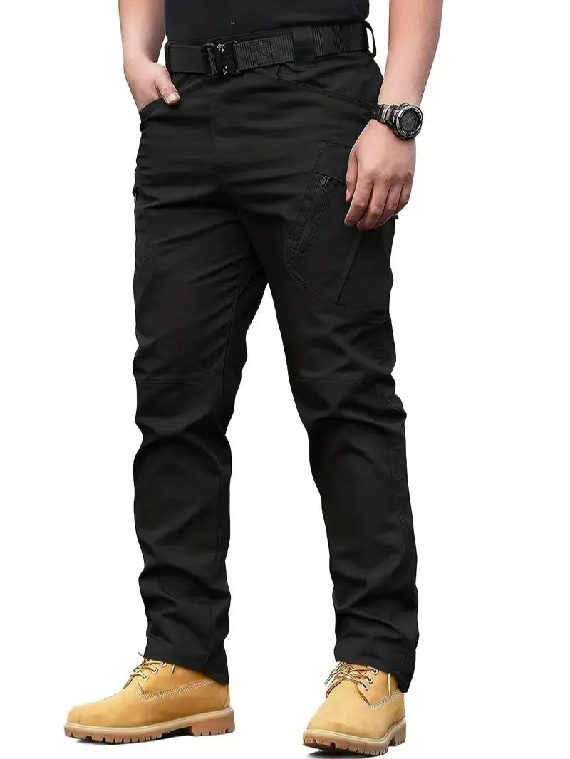 Men's 2PCS Tactical Cargo Pants - Multi-Pocket Durable Work Pants - men's tactical cargo pants with multi-pocket work and outdoor utility