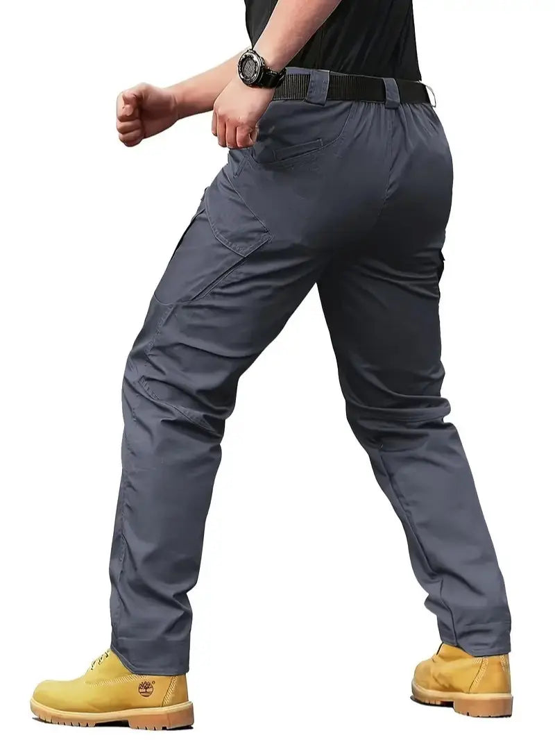 Men's 2PCS Tactical Cargo Pants - Multi-Pocket Durable Work Pants - men's tactical cargo pants with multi-pocket work and outdoor utility
